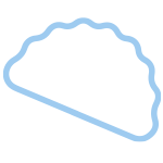 empanada linear icon